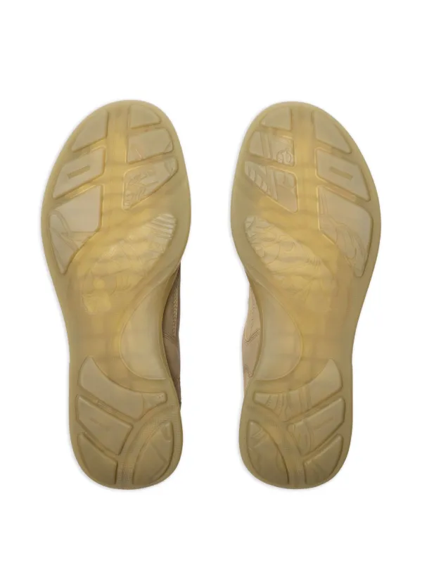 Burberry Leather Matrix Sneakers | Neutrals | FARFETCH
