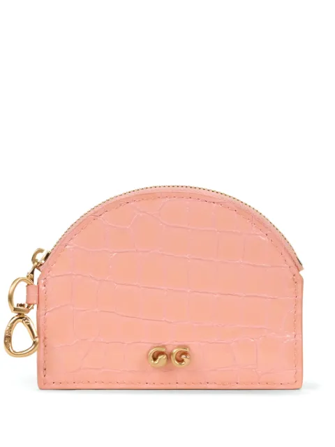 Cult Gaia Aleta zip-up card holder