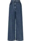 STUDIO TOMBOY pressed-crease jeans - Blue