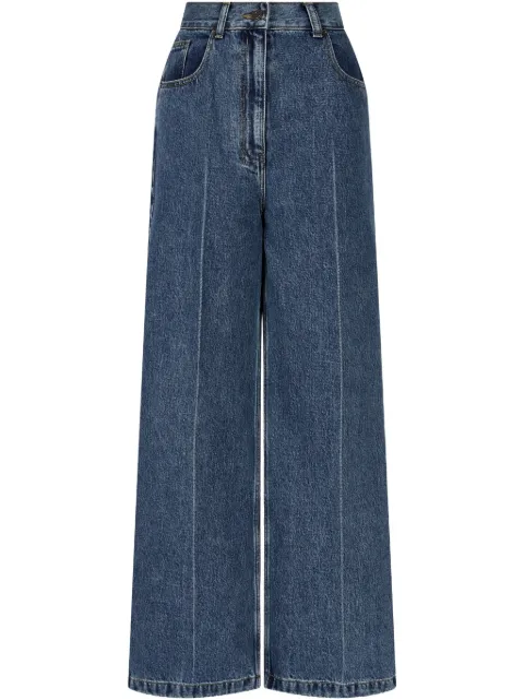 STUDIO TOMBOY pressed-crease jeans