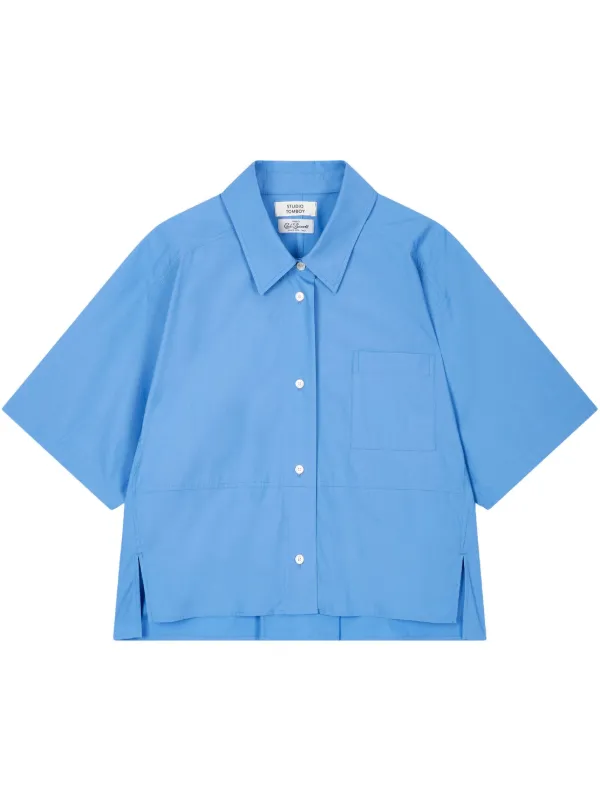 TOMBOY ショートスリーブ シャツ | ブルー | FARFETCH JP