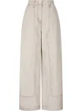 STUDIO TOMBOY cotton trousers - Neutrals