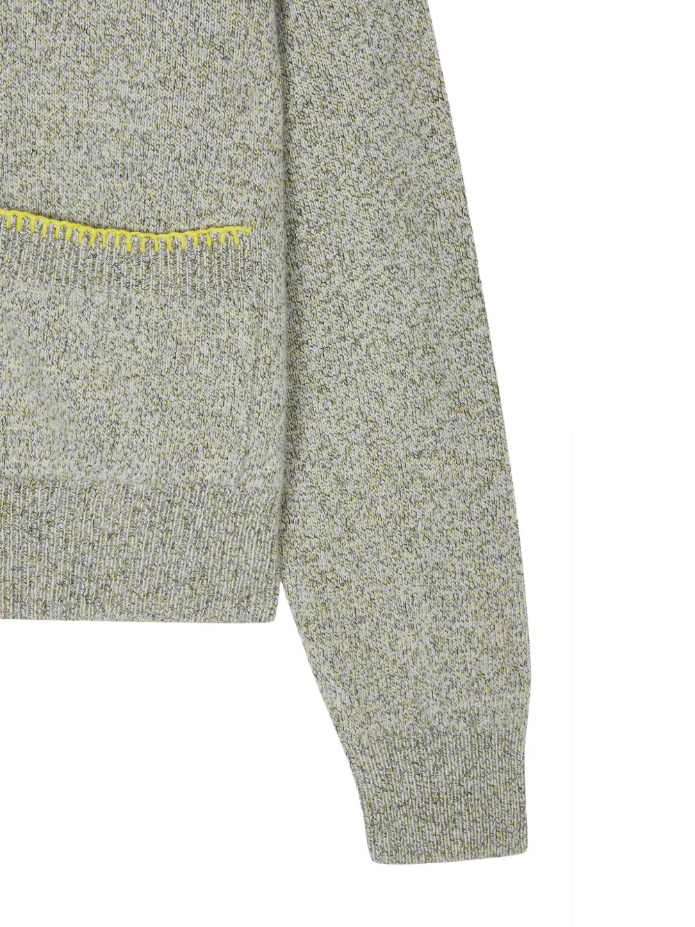 Studio Tomboy Round-neck Cardigan In Gray
