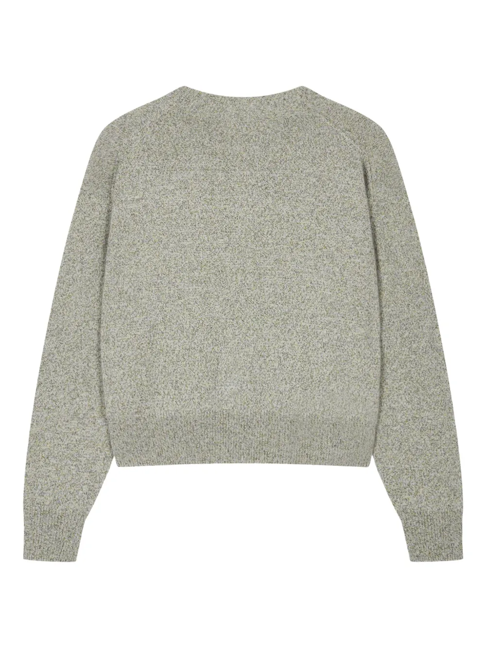 Studio Tomboy Round-neck Cardigan In Gray