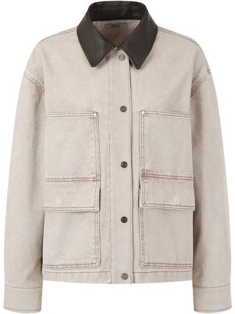 STUDIO TOMBOY Jacke mit Kontrastkragen