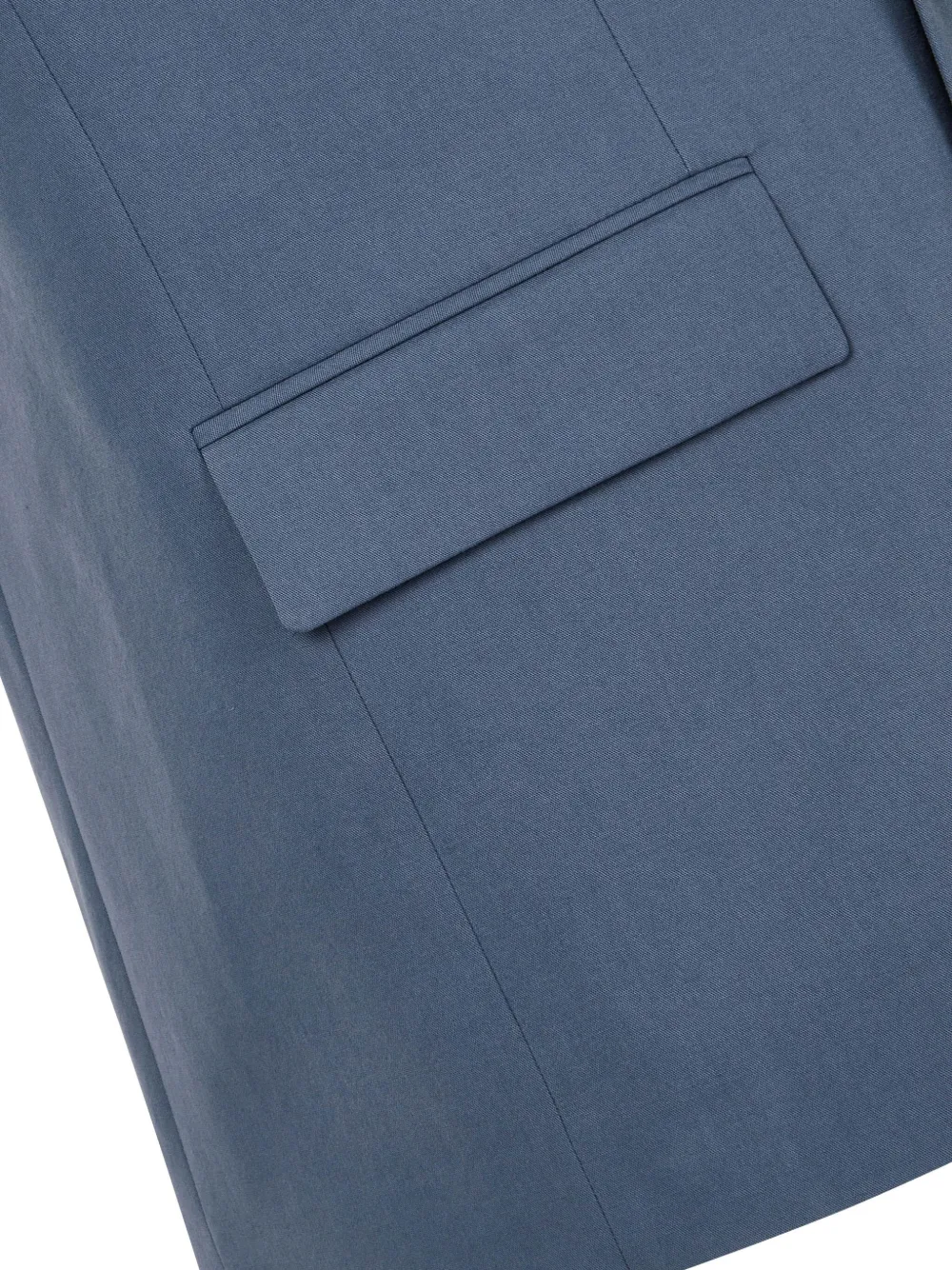 STUDIO TOMBOY Blazer met enkele rij knopen Blauw