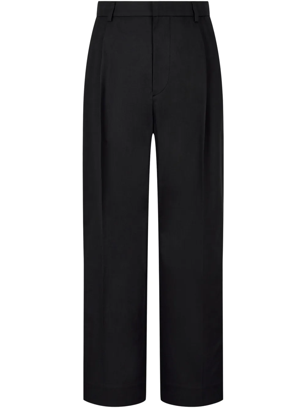 pleat-detailing trousers