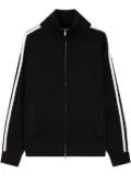 STUDIO TOMBOY side-stripe cardigan - Black