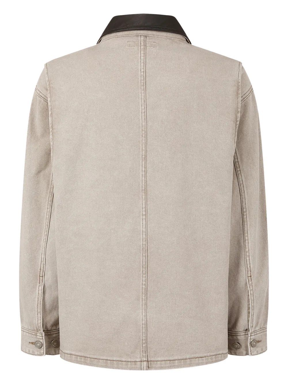 STUDIO TOMBOY contrast-collar jacket | Denim Jackets | Image 2