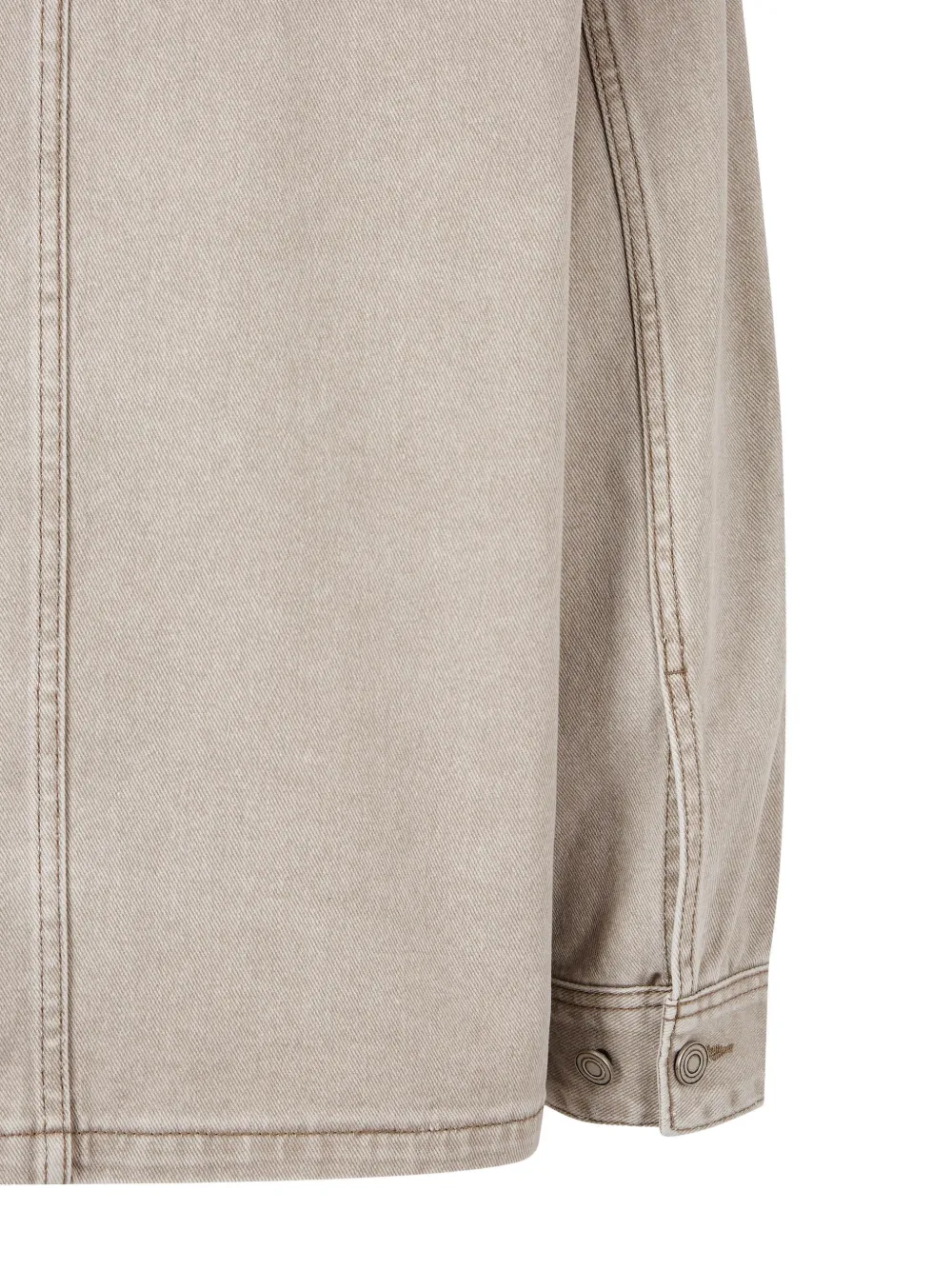 STUDIO TOMBOY Jack met contrasterende kraag Beige