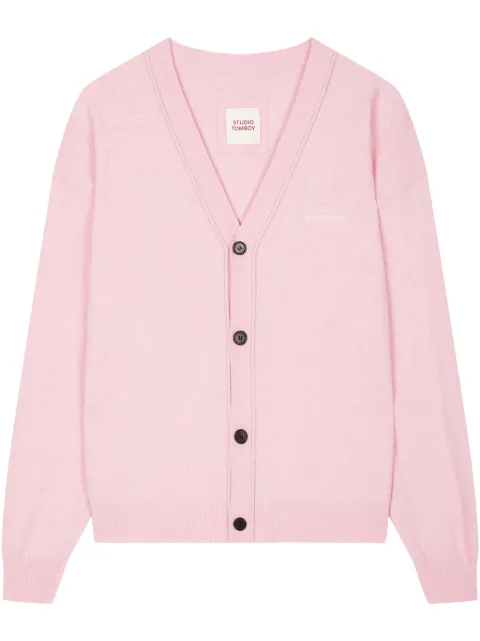 STUDIO TOMBOY cardigan à col v
