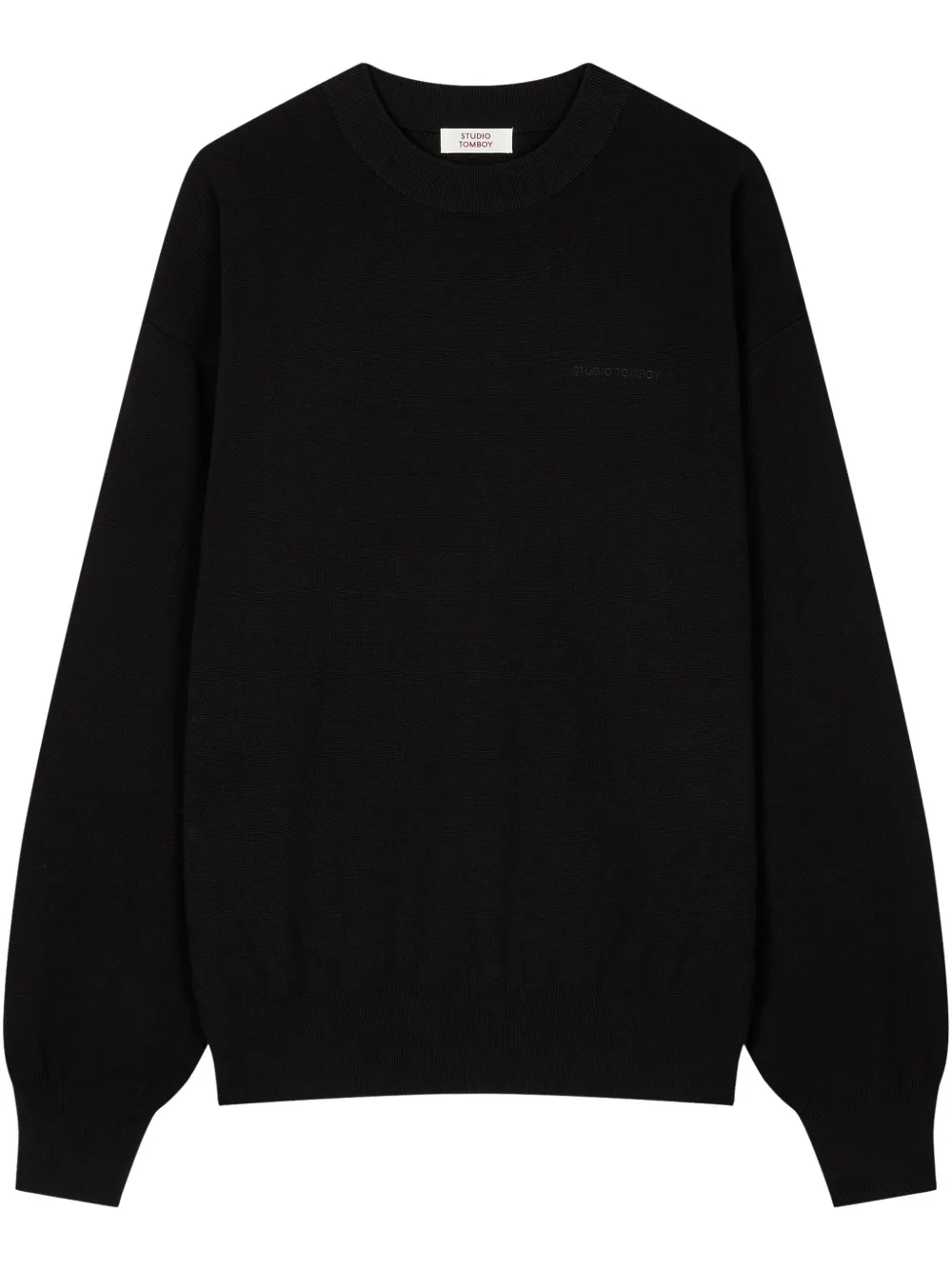 round-neck jumper