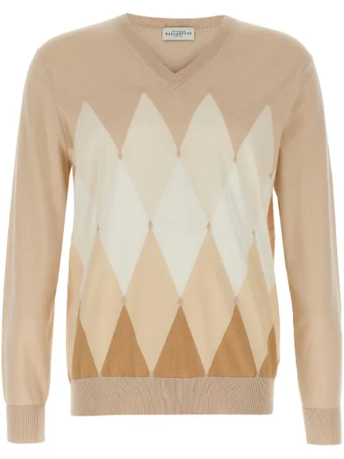 Pull en maille intarsia - Ballantyne - Modalova