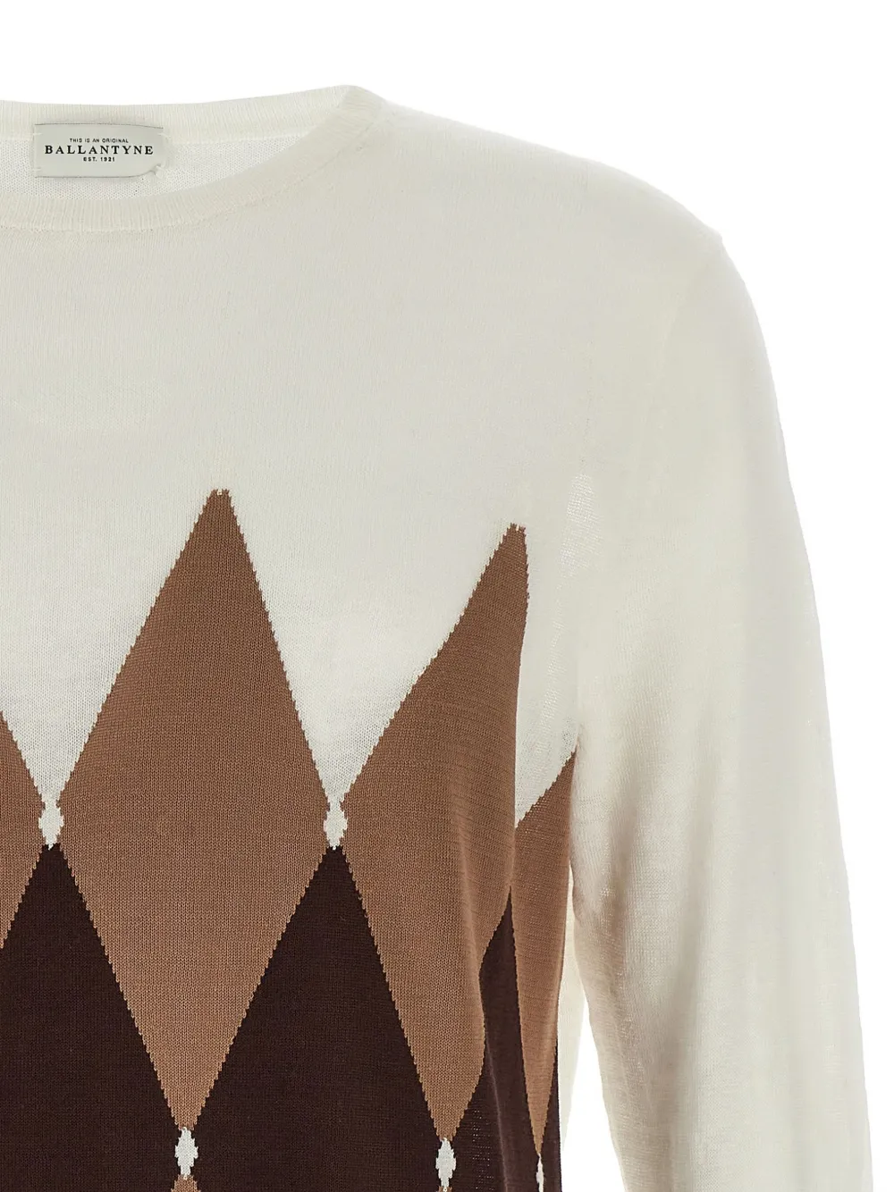 BALLANTYNE ARGYLE SWEATER