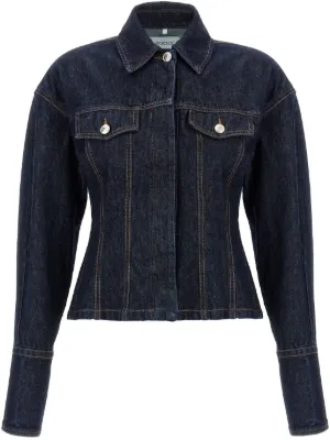 ブルゾン Sportmax Denim Bormio Jacket Sportmax BORMIO Short denim jacket | REVERSIBLE