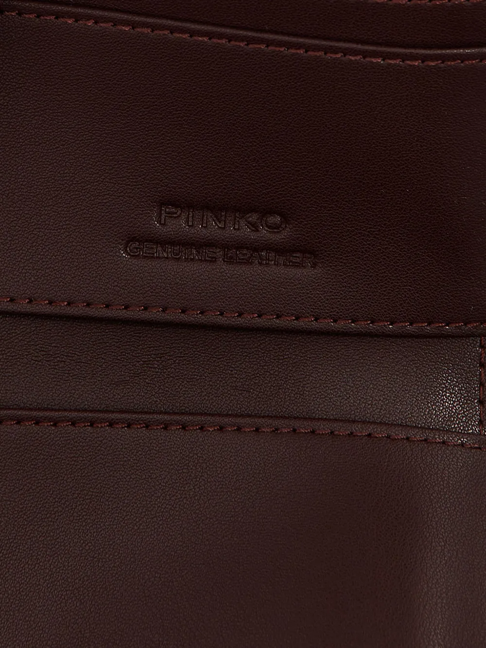 PINKO Pasjeshouder met gespdetail Paars