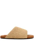 Simon Miller Raffia Bubble slides - Neutrals