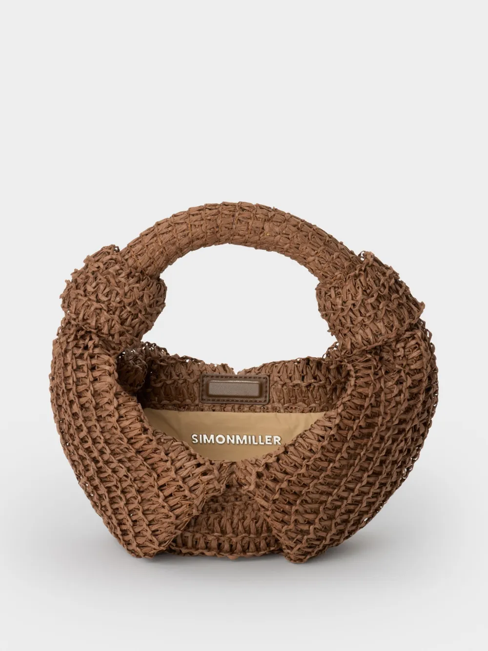 Simon Miller Lopsy mini-tas Bruin