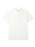 Man On The Boon. logo-embroidered polo shirt - White