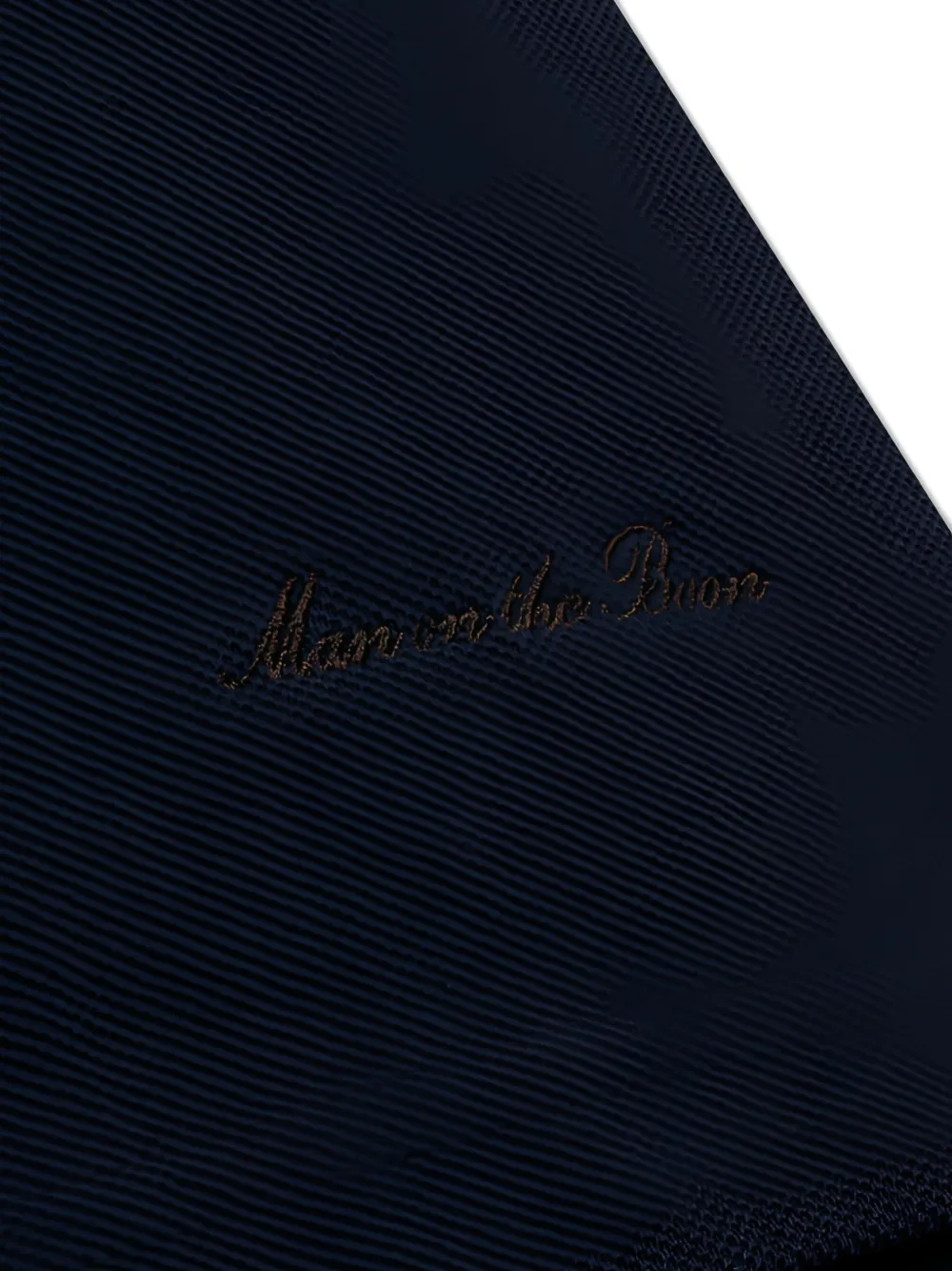 Man On The Boon. Poloshirt Blauw