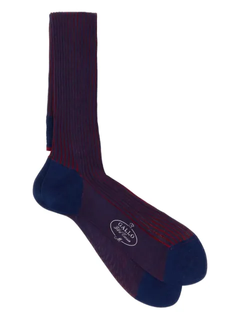 Gallo calcetines con diseño de dos tonos