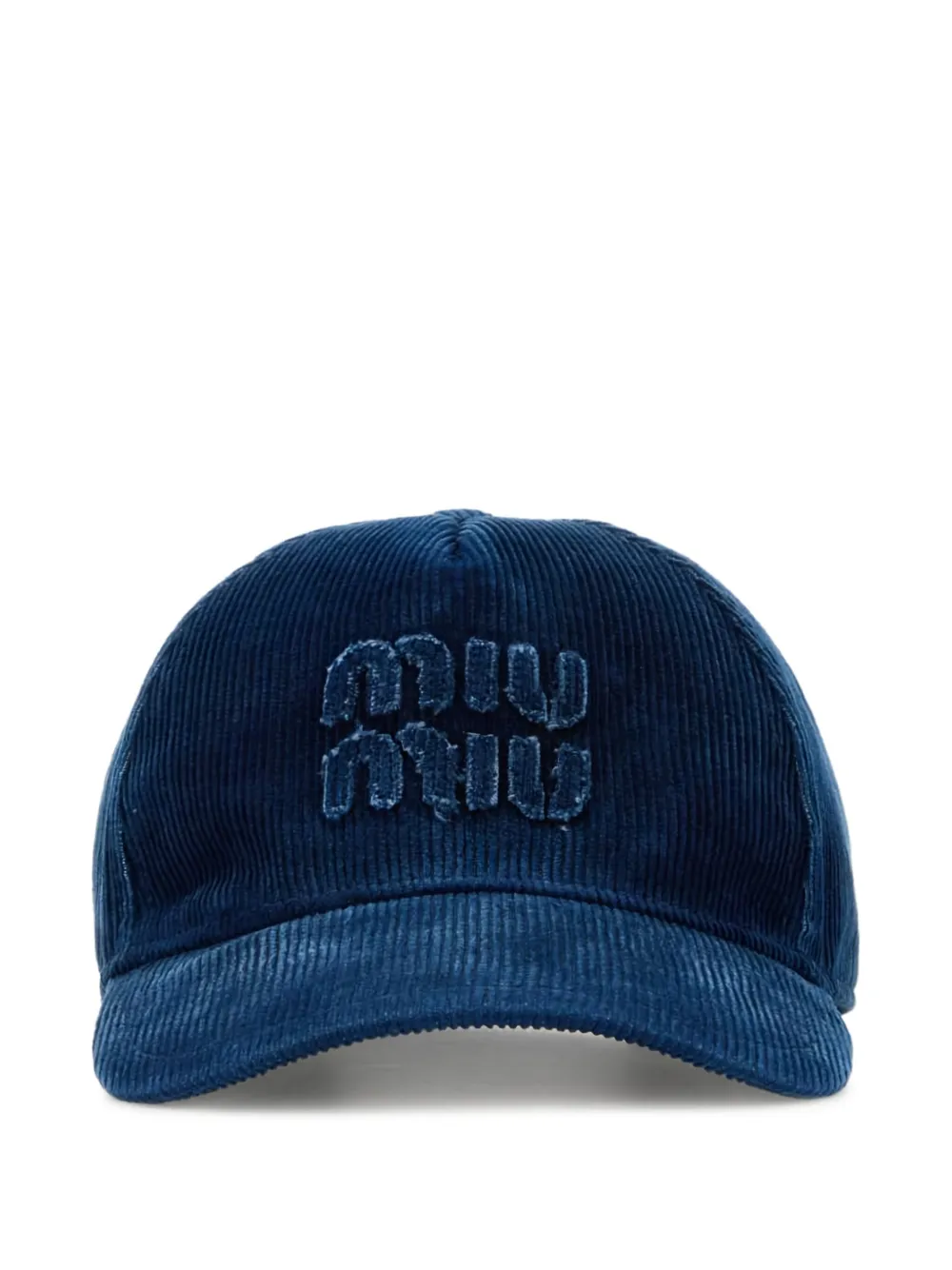 Miu Miu corduroy baseball cap | Blue | Image 1