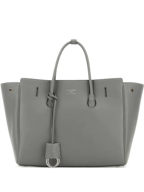 BALENCIAGA 25SS Hampton ミニサイズ キャリーオールバッグ*GREY Women's Hampton Carry All Bag Mini in Black | Balenciaga AU