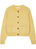 STUDIO TOMBOY round-neck cardigan - Yellow