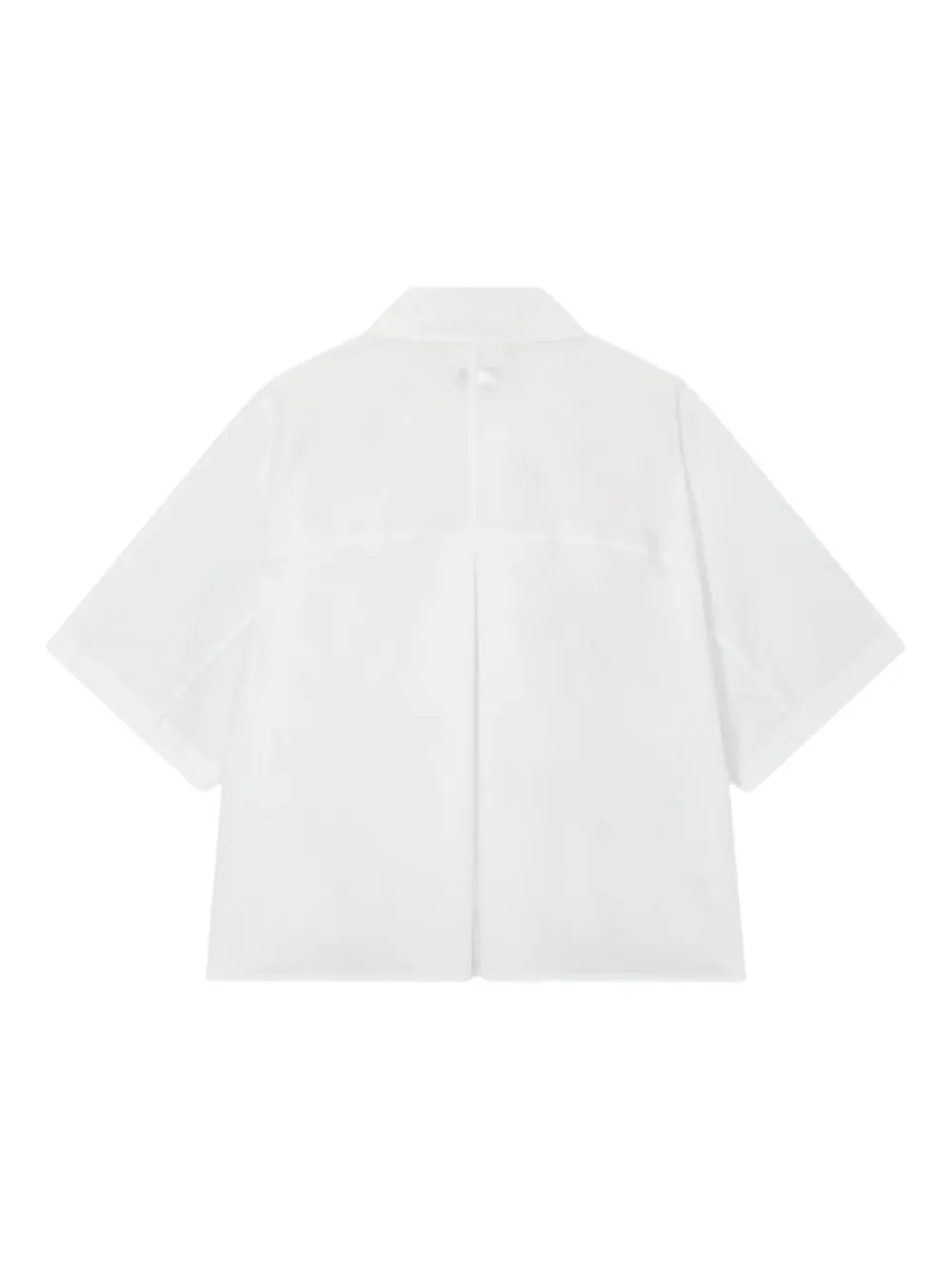 STUDIO TOMBOY Cropped blouse Wit