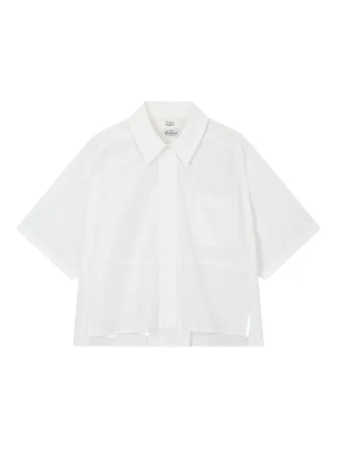 STUDIO TOMBOY short-sleeve cropped shirt