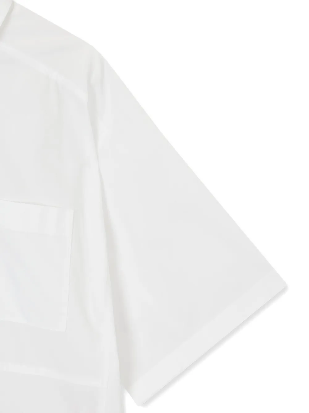 STUDIO TOMBOY Cropped blouse Wit