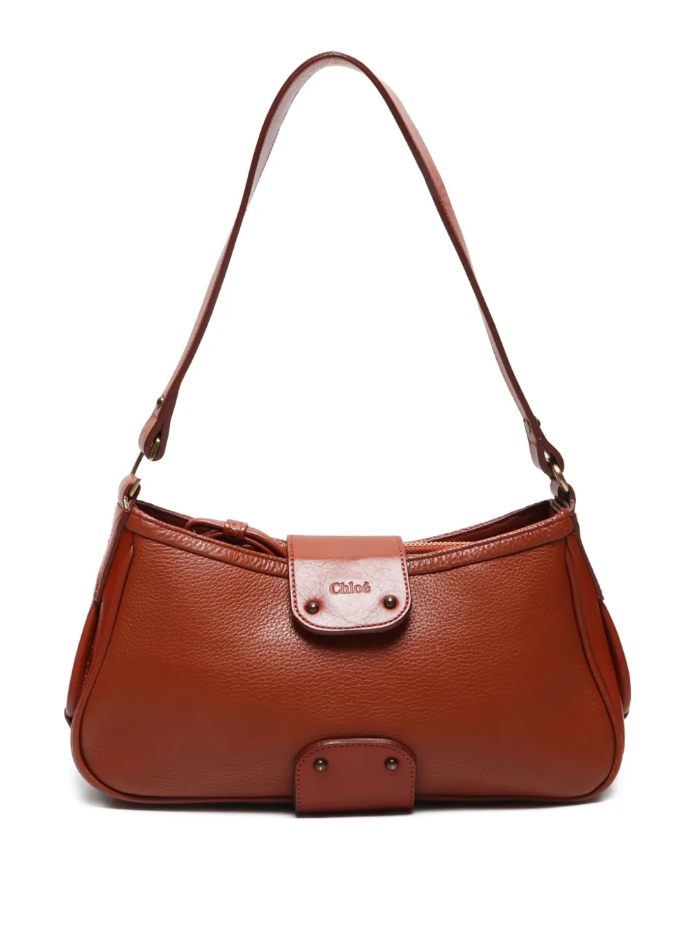 2000-2010s leather shoulder bag