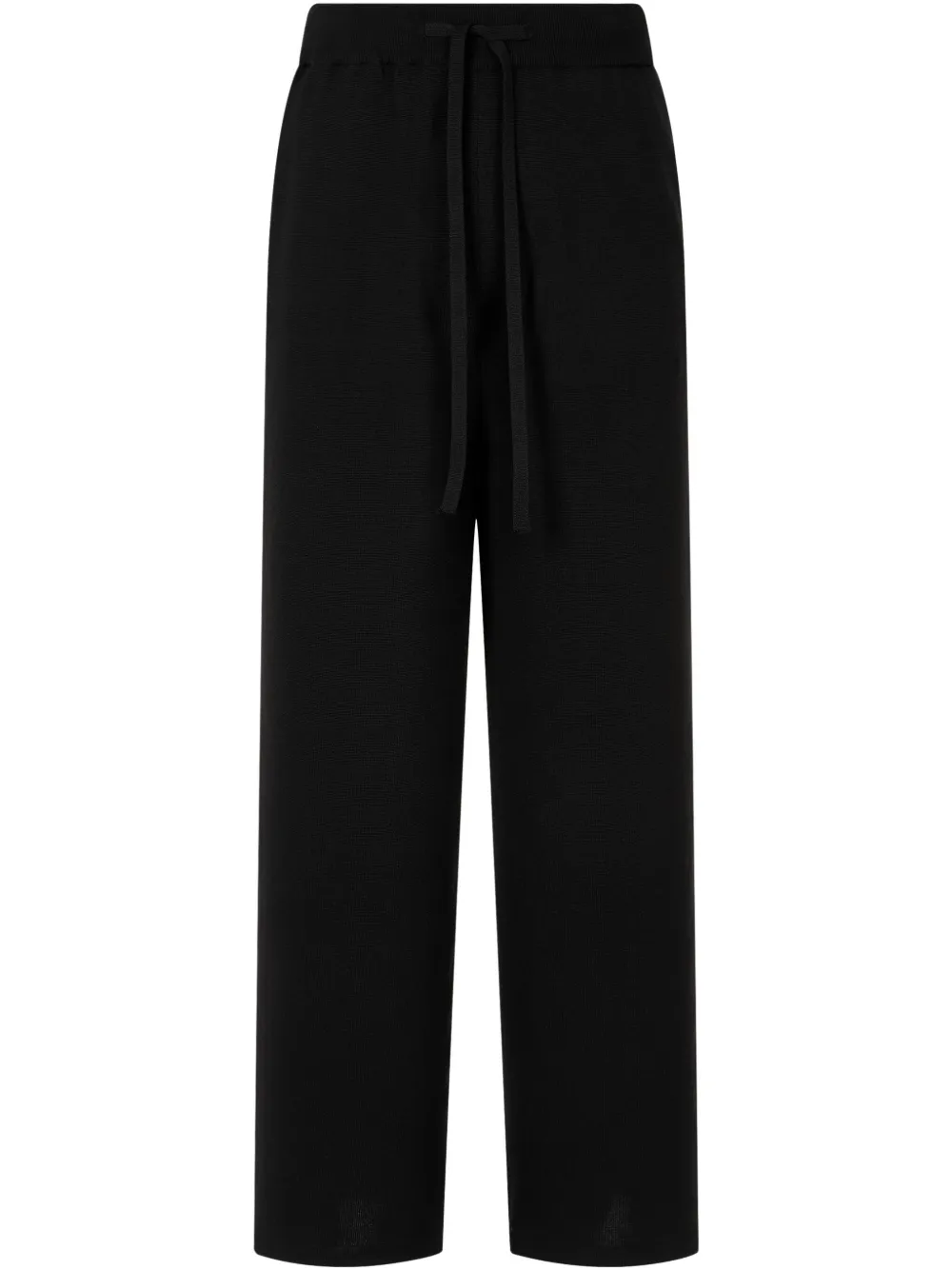 fine-knit track pants