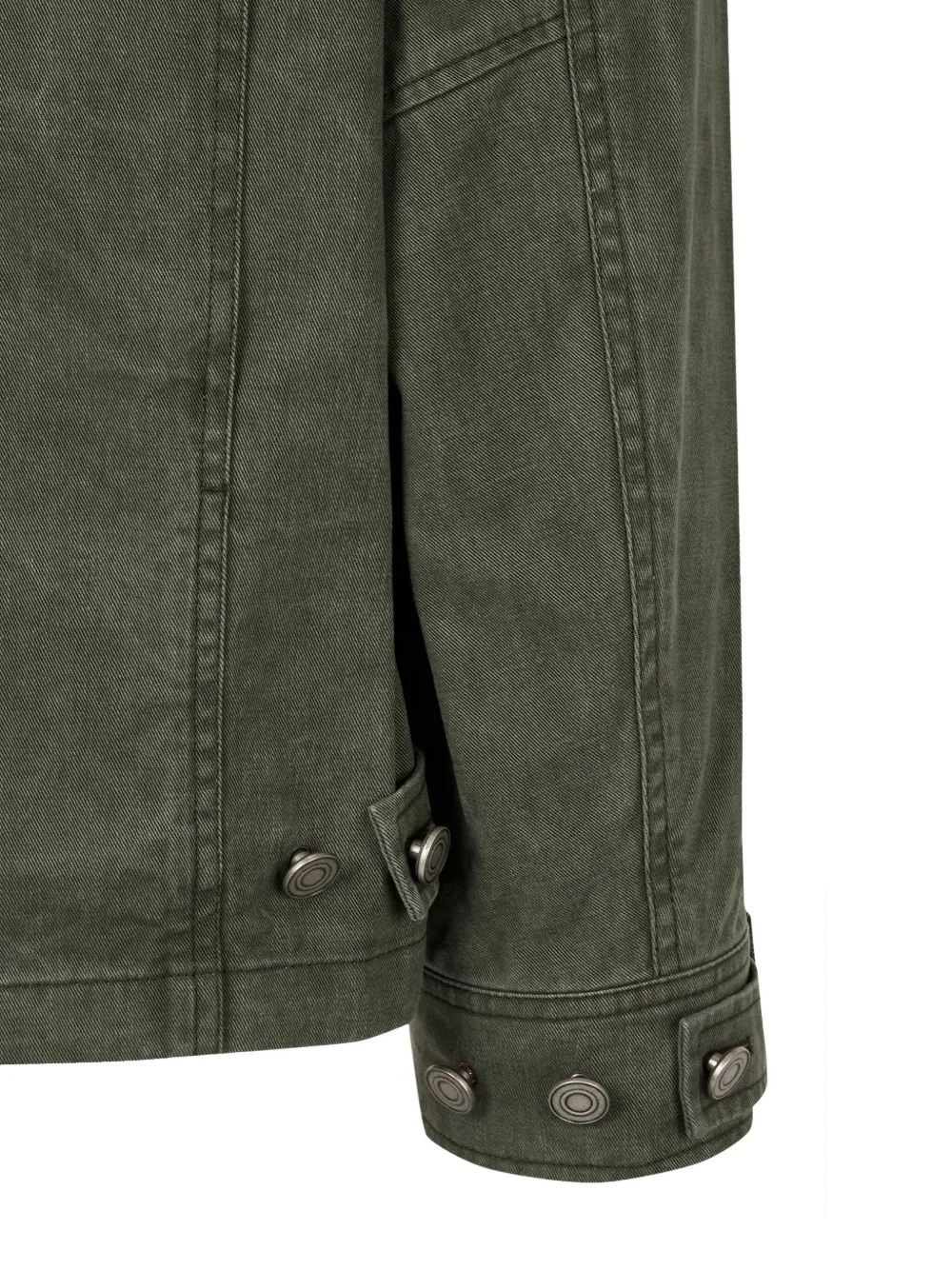 STUDIO TOMBOY Denim shirtjack Groen
