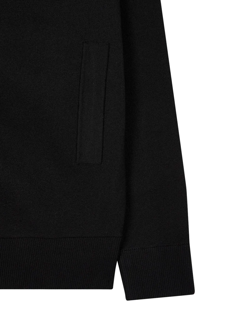 STUDIO TOMBOY hoodie met rits Zwart
