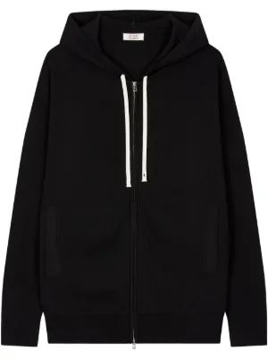 American Vintage Ypawood zip-up Hoodie | Black | FARFETCH