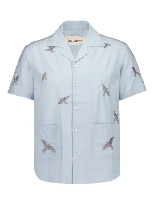 Baziszt chemise Columbus - Bleu - Baziszt - Modalova