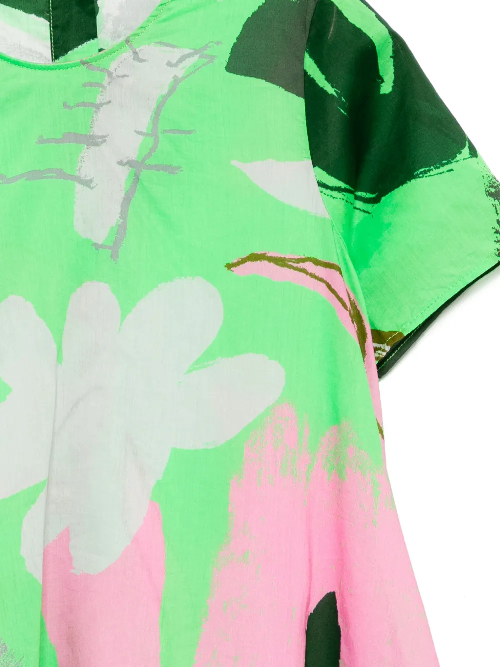 jnby by JNBY Jurk met print Groen