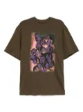 JNBY graphic-print T-shirt - Brown