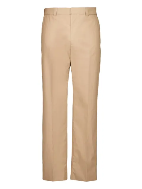 Gucci cotton poplin trousers