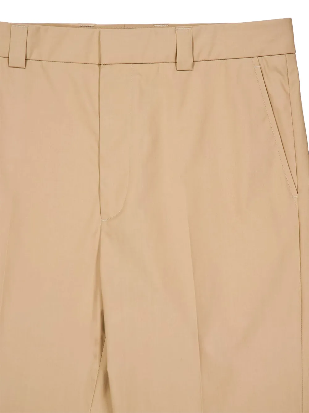 Gucci Katoenen popeline broek Beige