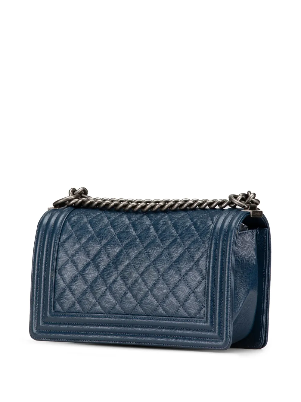 CHANEL Pre-Owned 2018 Medium Caviar Boy Flap crossbody bag | Pre-Owned | Image 2