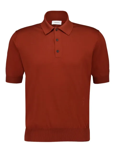 Ferragamo fine-knit polo shirt