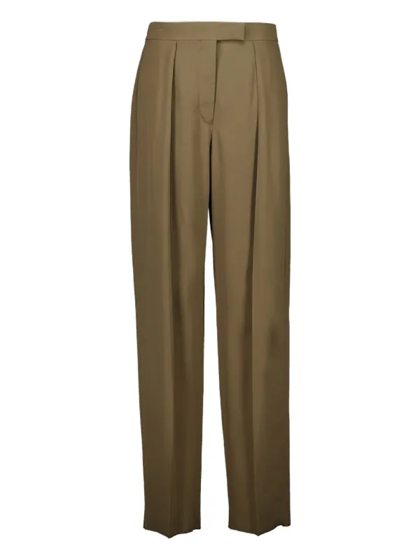 パンツ FERRAGAMO Stretched pleated trousers 29369459_60743806_600.jpg