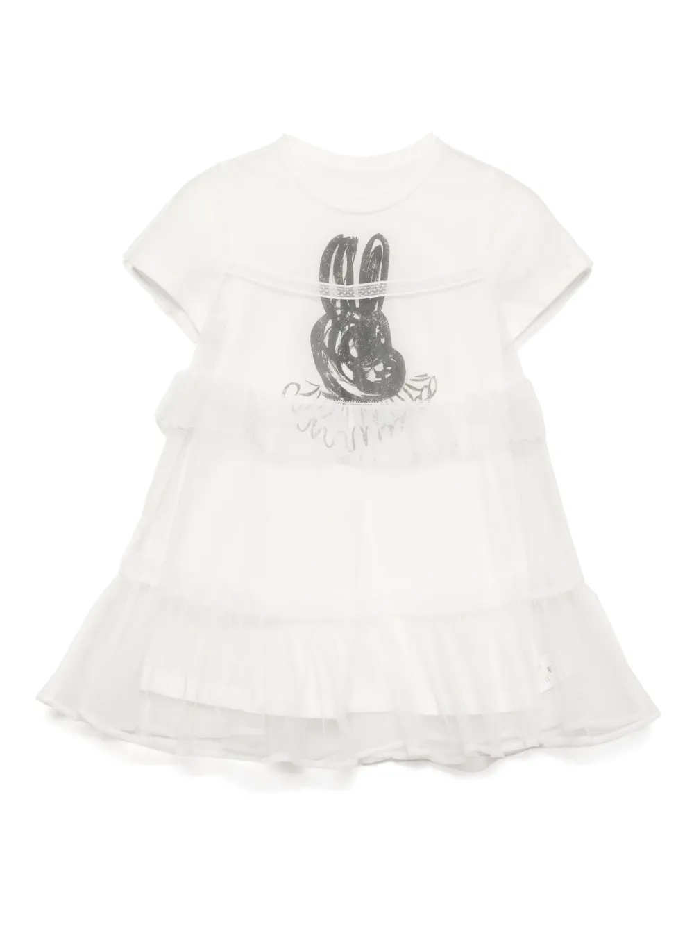 jnby by JNBY vestido con conejo estampado | blanco | Image 1