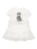 jnby by JNBY rabbit-print dress - White