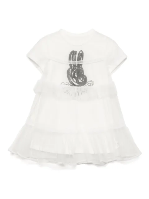 jnby by JNBY vestido con conejo estampado