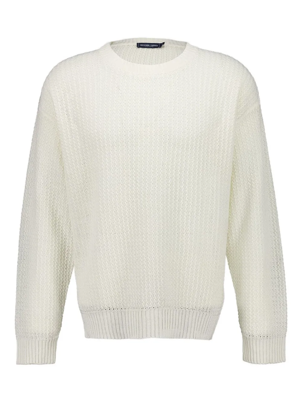 Jardim linen crew-neck sweater