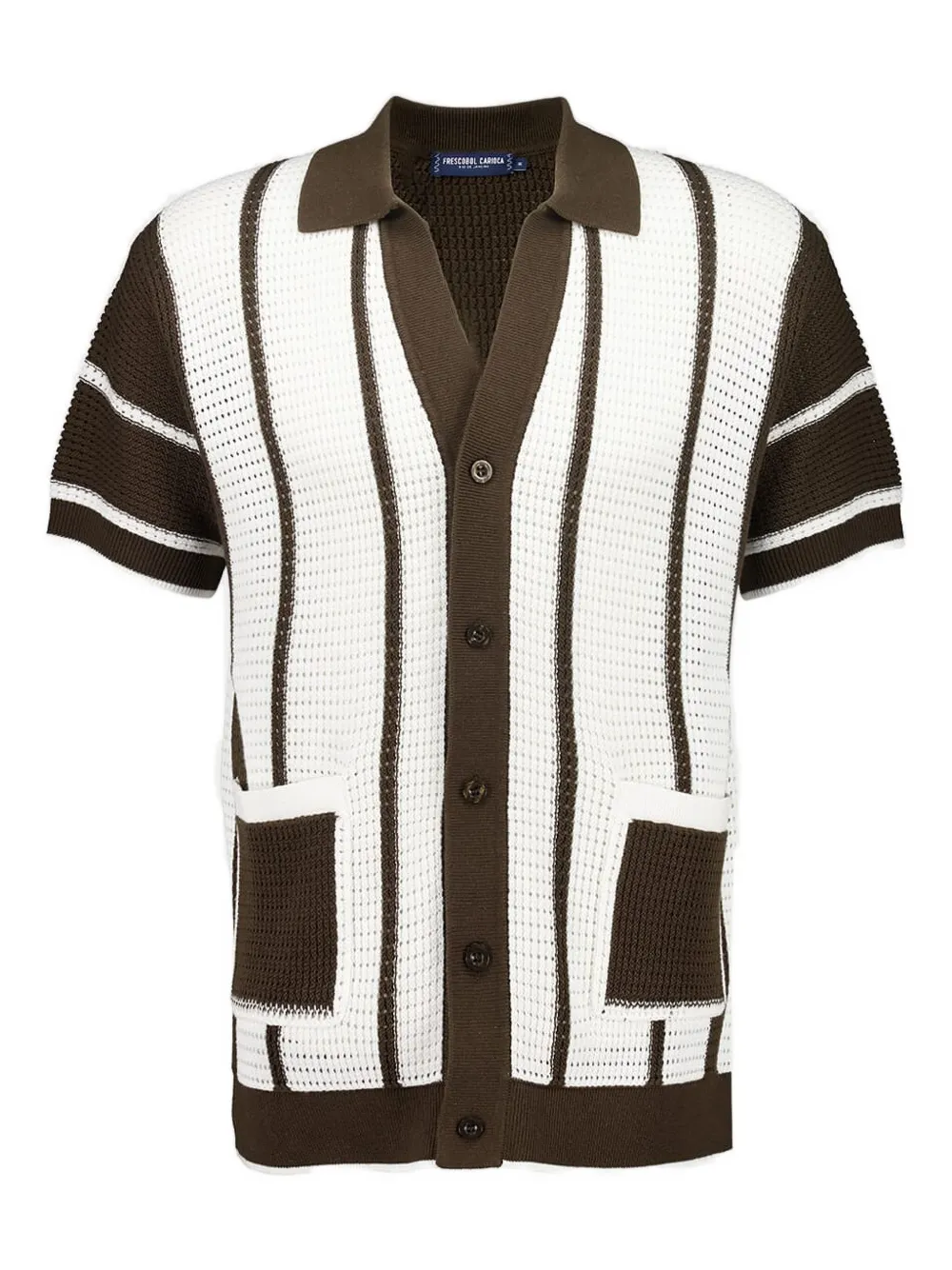 striped knitted shirt