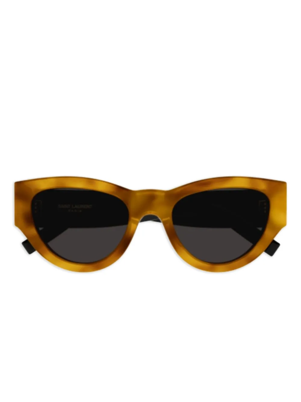 Saint Laurent Eyewear Zonnebril met cat-eye montuur Bruin